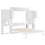 Grand lit escamotable avec bureau, coiffeuse et armoires, peu encombrant et multifonctionnel pour la vie moderne-111392063