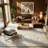 Rug Branch Dune 7' x 10' (6'7" x 9'6") Beige/Cream Abstract Line Area Rug, Contemporary, Medium Pile, Stain-Resistant Carpet - Living Room, Bedroom, Dining Room, and Kitchen-1018345312