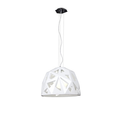Shanklin 1 - Light Black Dome Pendant