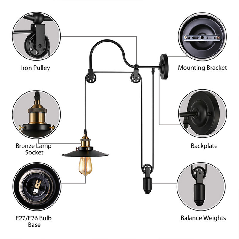 Loganville Armed Sconce