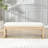 Sandy Rubberwood Bench With Soft Cushion Seat