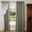 Double Layer Curtains 2-Pack - Sheer & Blackout Room Darkening Panels With Grommet Top, Energy Efficient Indoor Window Drapes-802587170-802587231