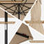 Goggin 300cm Lighted Market Parasol-530964931