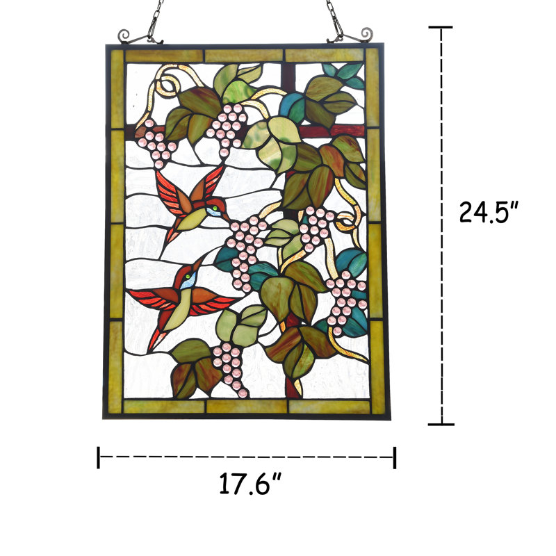 Birds Window Panel