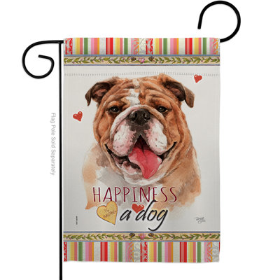 Double Sided 18.5'' H x 13'' W Polyester Animal House Flag