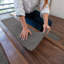 Tapis d'escalier simple à nervures 8 po x 30 po Aden-437360441