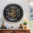 THE GEARS CLOCK Wall Clock with Real Moving Gears FR-LI_ 32 in Round-110563770
