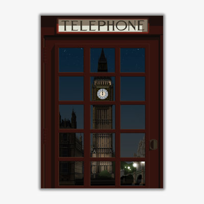 London Telephone Box 6 - Print