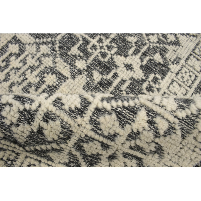 Tapis oriental ivoire moderne 6 x 9