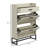 Narrow Shoe Cabinet With 2 Flip Doors And Top Drawer-1195042249