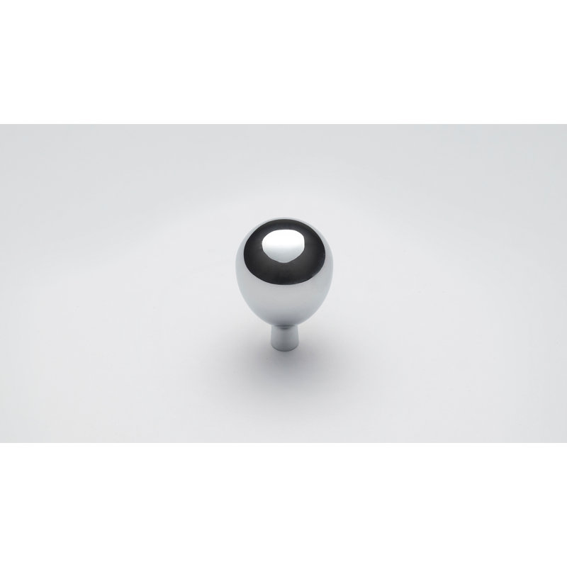 Tari 20mm Diameter Round Knob Multipack, Polished Silver
