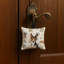 Ornement carré en tissu de café tricolore Basenji 3,5 x 3,5-2087201151