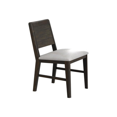 Chaise en bois foncé Mezquite