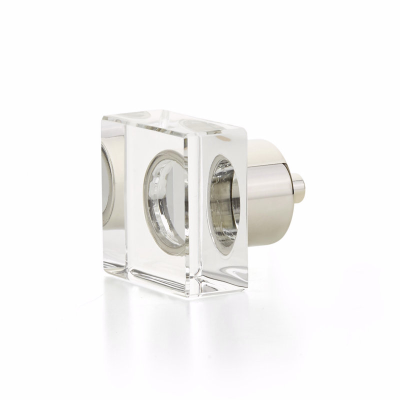City Round Knob, Polished Nickel