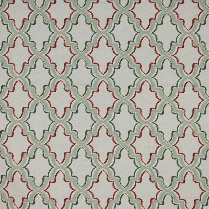 100% coton farine de treillis Constantinople, Rouge toscan