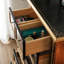 Armoire noire luxueuse de style américain