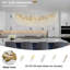 Tree Branch Snow Crystal Chandelier Lighting 63"L-384101557