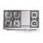 ILVE Nostalgie II Series 48 inch Dual Fuel Range with 8 Sealed Burners, Griddle (Glass Door)-98196466-98196504