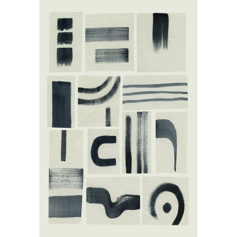 Modern Marks II by Grace Popp - Wrapped Canvas Print, 122cm H x 81cm W x 3.8cm D