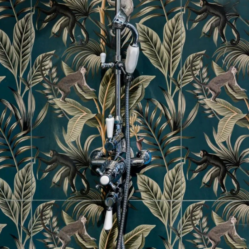 Victorian -Chrome Antique Exposed Shower System