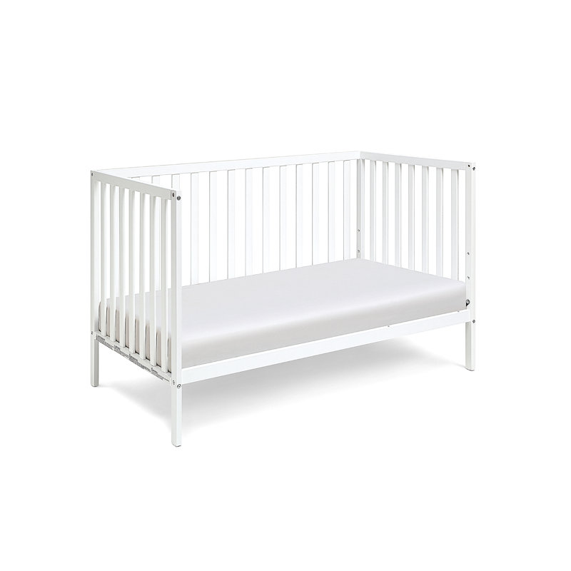 Lit de bébé convertible 3-en-1, Blanc