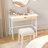 Solid Wood Base Computer Desk-932145371