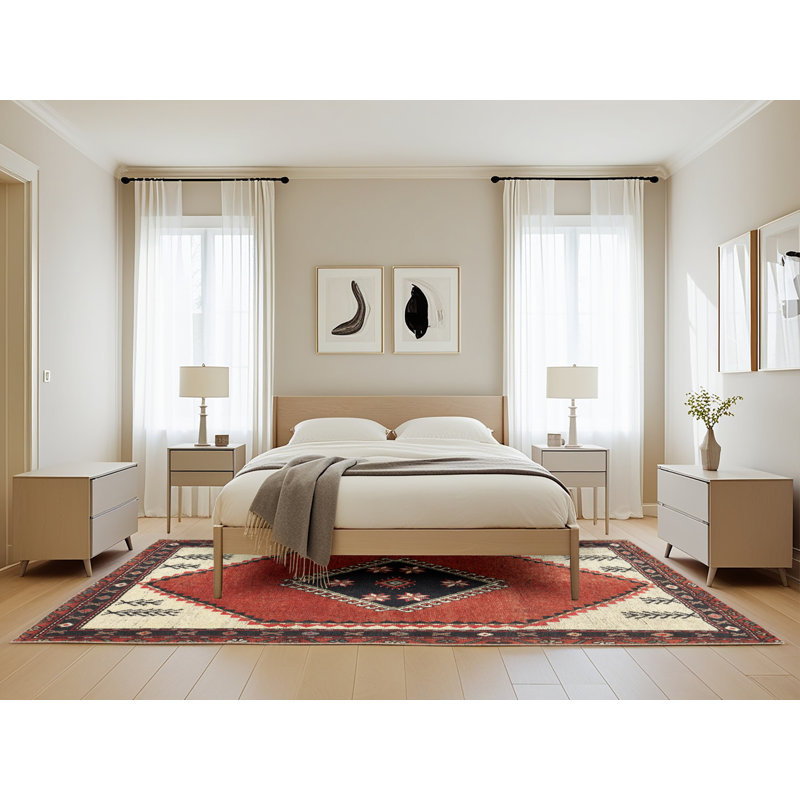 Southwestern Indoor Rug, Rectangle 5' x 8'