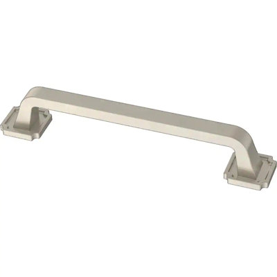 Poignée plaque arrière 5 po nickel satiné