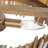 3 - Light Unique/Statement Drum Chandelier With Wood Accent-341236073