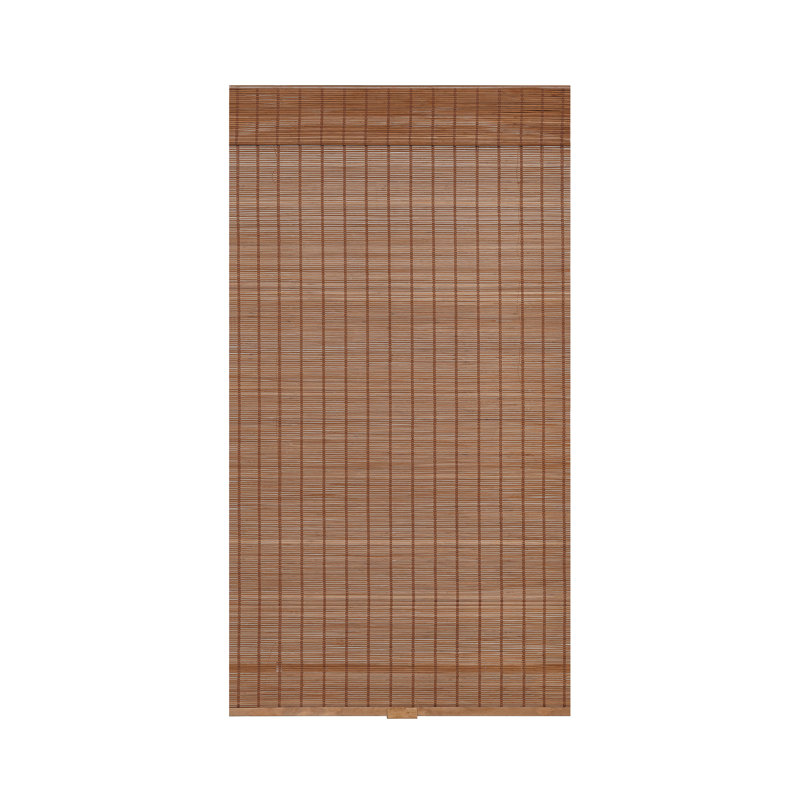 Store romain mi-transparent en bambou sans cordon Bria, L 34 po x L 64 po