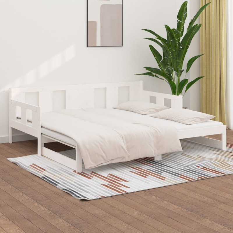 Issobelle Single (3') Solid Wood Bed, White, Single (3')