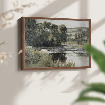Paysages rétro-CCXCIV - reproduction encadrée