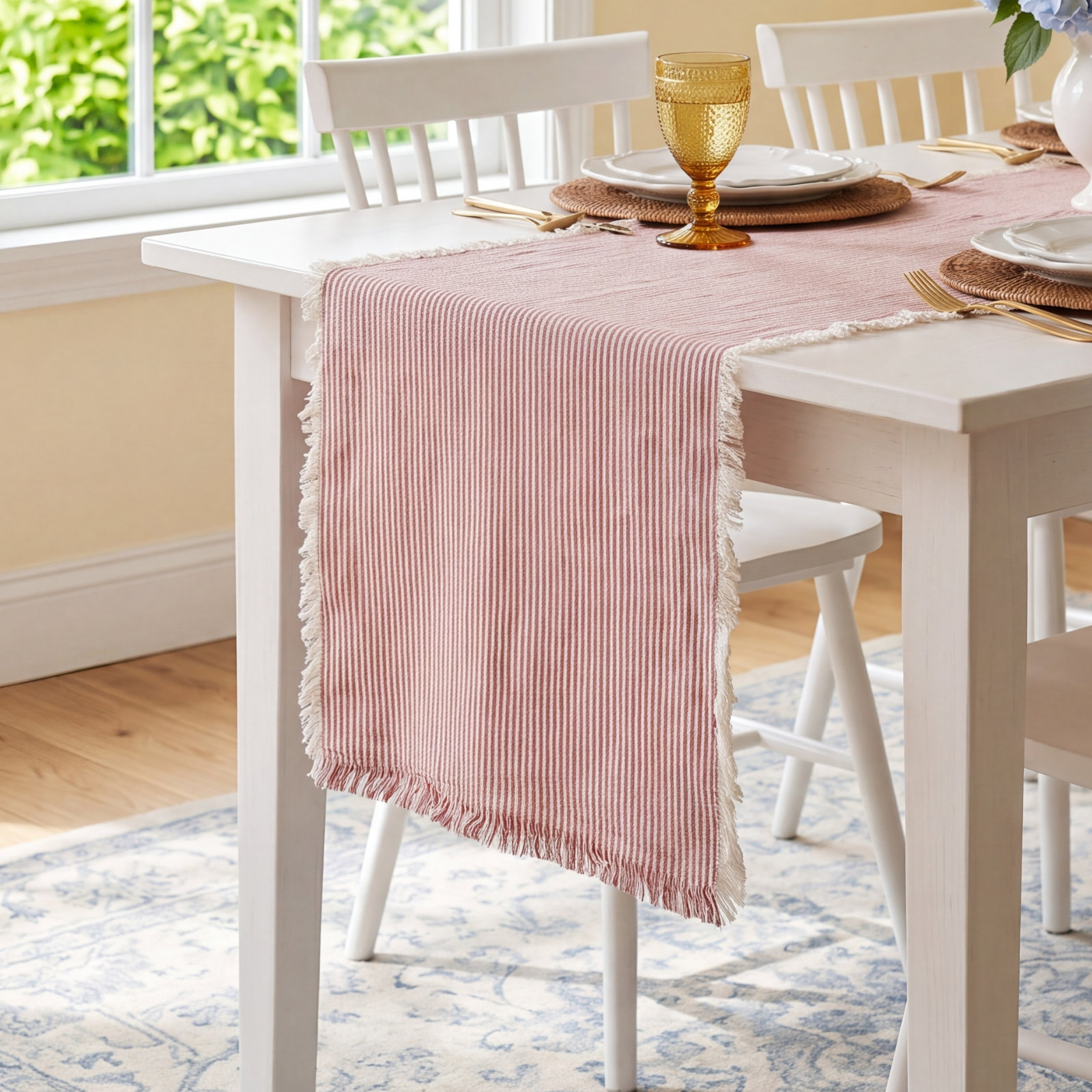 Nayeb Striped Christmas Table Runner