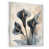 White Floater Framed