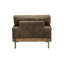 Fauteuil en cuir pleine fleur et demi de 40,55 po Pakswith