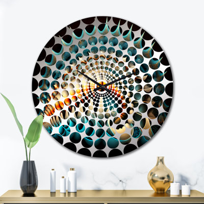 Horloge murale Virgilio - Paysages abstraits
