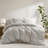 Linen-cotton-rayon Duvet 3 Piece Set-116311789-116311790
