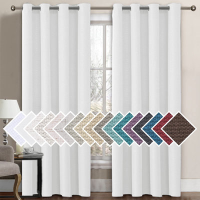 84 Inches Long Blackout Curtain 1 Panel