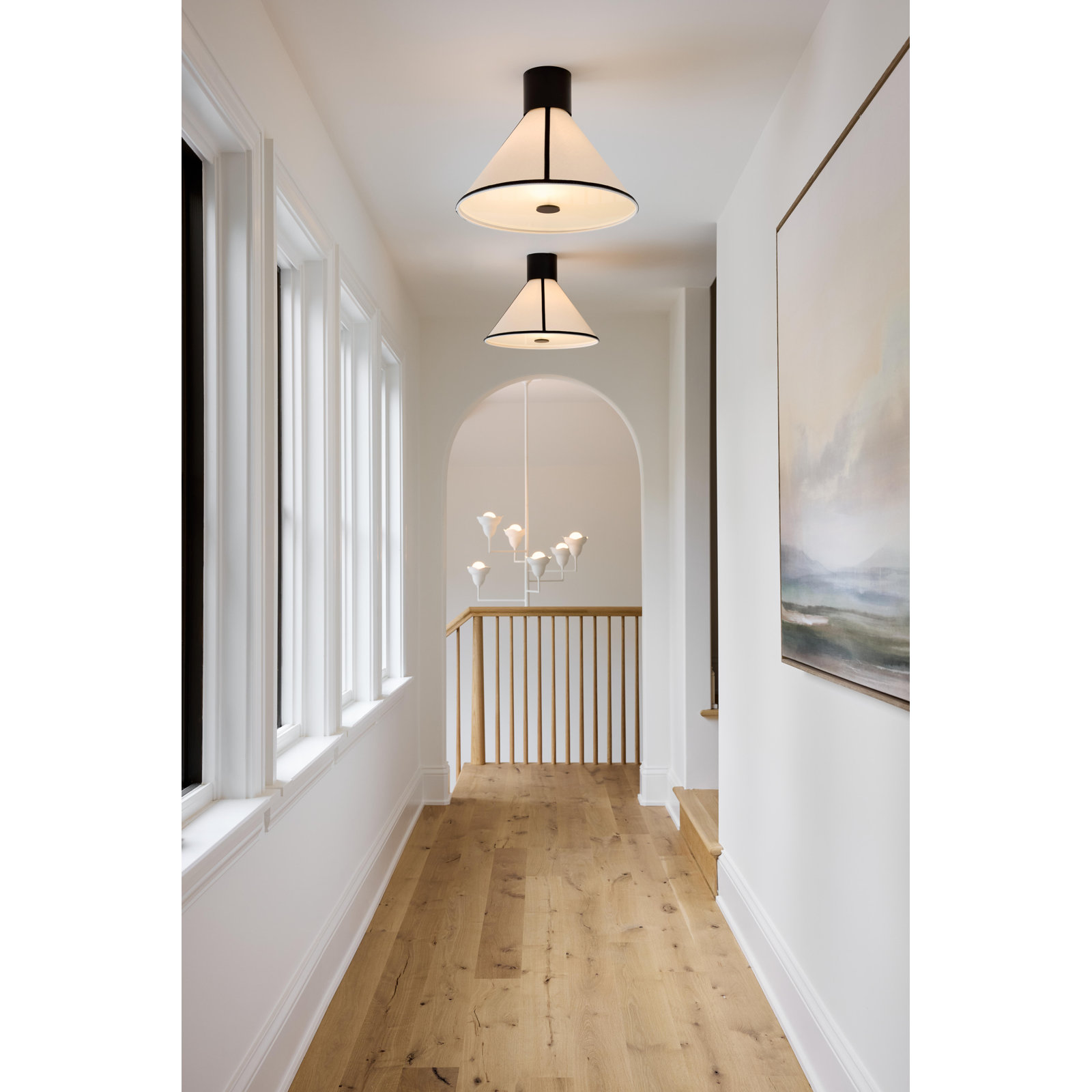 Forrest Single Light Semi Flush Mount
