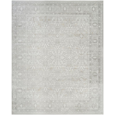 Leuchte 7'10" x 9'10" Grey Vintage Indoor Rug