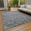 Tapis gris intérieur / extérieur lavable en machine Christain ACN1228-109530470