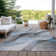 Machine Washable Indoor/Outdoor Cinead ACN1668 Sky Rug