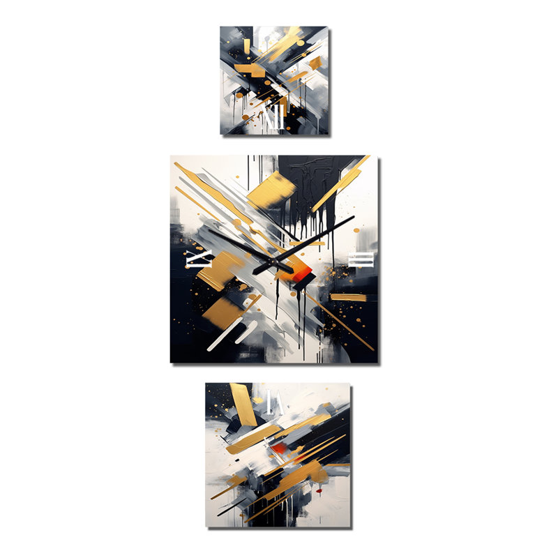 Dellanira Metal Wall Clock
