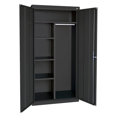 Armoire de rangement à 2 portes H 72 po x l 36 po x P 18 po Elite Series