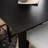 Aniek 3PC Upholstered Counter Set Black
