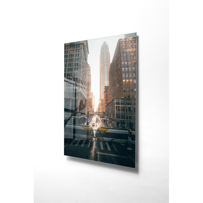 Peinture décorative en verre trempé, H 27,6 po x l 39,4 po