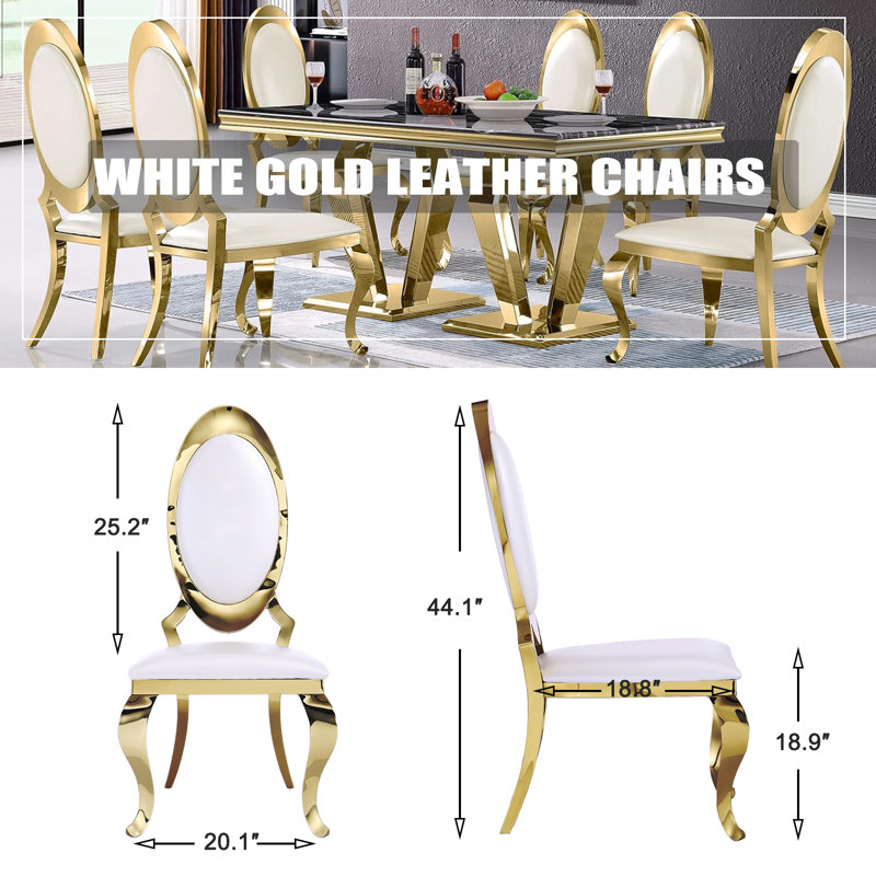 Kemyah Dining Chair, Gold