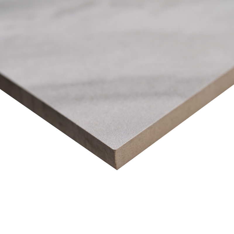 Ardena 12 in. x 24 in. Polished Porcelain Stone Look Floor and Wall Tile, Mist Nero