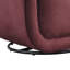 Fauteuil d'appoint pivotant à 360° Lauren en velours de 77 cm de large avec siège à ressorts ensachés-865284025