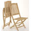 Woehler Foldable Outdoor Patio Dining Side Chair with Cushion